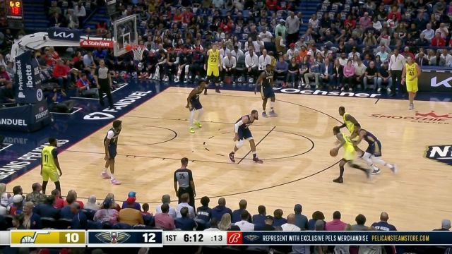 【2022年10月24日 爵士vs鹈鹕集锦】经过欧锦赛的洗礼水平得到了升华 马尔卡宁单节独揽14分