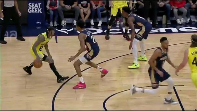 【2022年10月24日】爵士vs鹈鹕第1加时英文原声回放