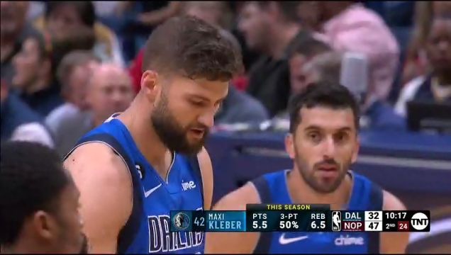 【2022年10月26日】 NBA常规赛：独行侠vs鹈鹕第2节英文原声回放