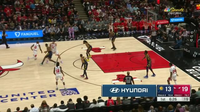 【2022年10月27日 步行者vs公牛集锦】手感此消彼长！公牛抓住步行者得分荒一分钟打出7-0小高潮