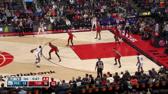 【2022年10月27日 76人vs猛龙集锦】黑云压城城欲摧 布歇钉板大帽拒绝马克西