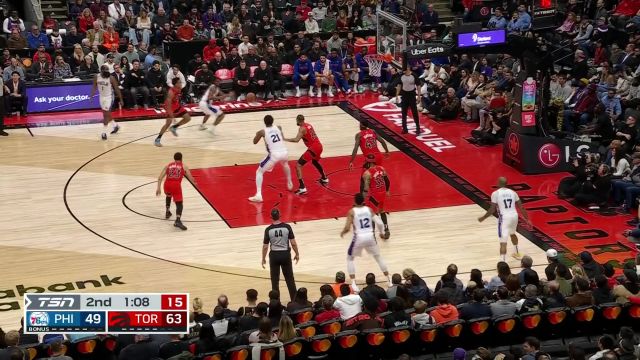 【2022年10月27日 76人vs猛龙集锦】新西帝果真名不虚传 马克西举火烧天打成2+1