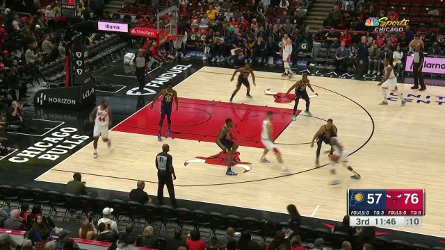 【2022年10月27日 步行者vs公牛集锦】手感来了就是不讲理！拉文三分开火一个比一个远