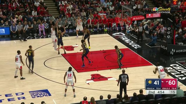 【2022年10月27日 步行者vs公牛集锦】看你能坚持几次不跳！德罗赞连续晃动命中招牌中距离