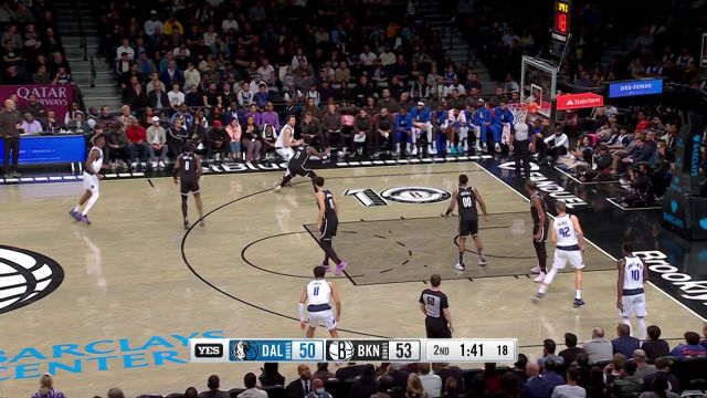 【2022年10月28日 独行侠vs篮网集锦】三分不行咱往篮下杀 东契奇巧走底线双手暴扣