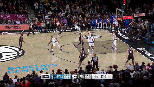 【2022年10月28日 独行侠vs篮网集锦】给你机会也不中用啊！杜兰特决战时刻大空位三分弹筐而出