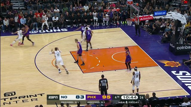 【2022年10月29日】鹈鹕vs太阳第4节中文解说回放