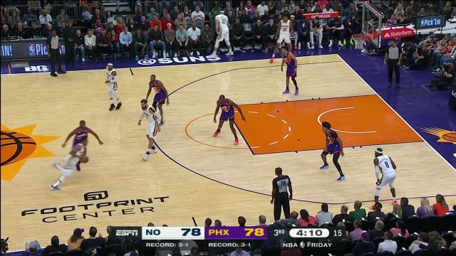 【2022年10月29日 鹈鹕vs太阳集锦】布里奇斯声东击西骗过防守击地妙传 约翰逊顺势起飞双臂暴扣