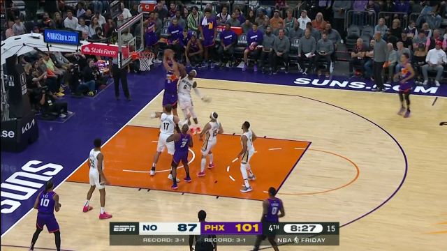 【2022年10月29日 鹈鹕vs太阳集锦】心有灵犀一点通 保罗眼观六路高抛喂饼助飞兰代尔