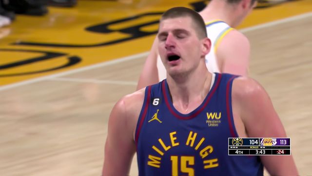 【2022年10月31日】NBA常规赛：掘金vs湖人 第4节中文解说回放