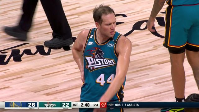 【2022年10月31日】勇士vs活塞第1节中文解说回放