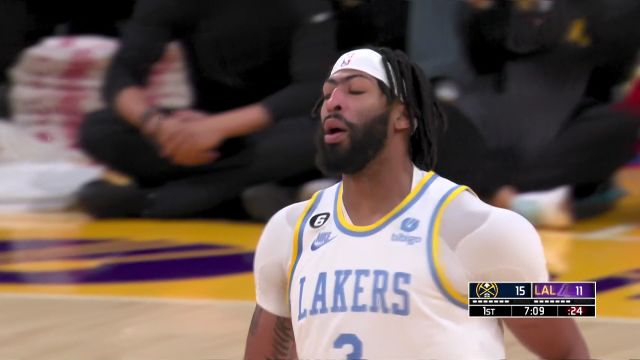 【2022年10月31日 掘金vs湖人集锦】开场独揽九分火力全开 浓眉一展进攻技能包