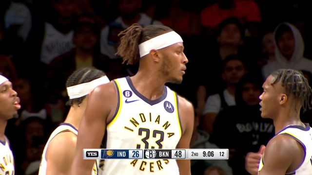 【2022年11月01日 步行者vs篮网集锦】黑云压城城欲摧 特纳追身大帽拒绝乔哈里斯