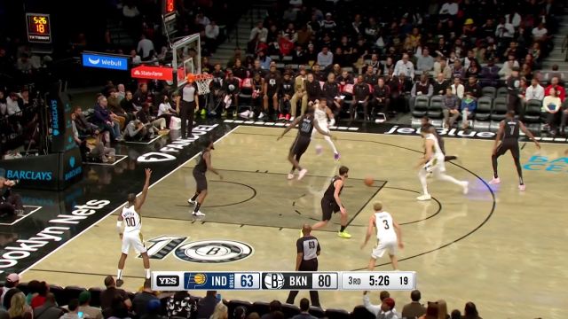 【2022年11月01日 步行者vs篮网集锦】一人扛着球队前行 杜兰特反击接球暴扣打停步行者