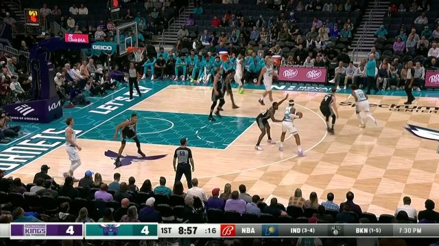 【2022年11月01日 国王vs黄蜂集锦】华盛顿精妙连线 史密斯空中漫步高难度拉杆