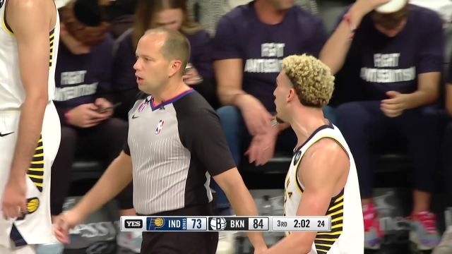 【2022年11月01日】NBA常规赛：步行者vs篮网英文原声全场回放