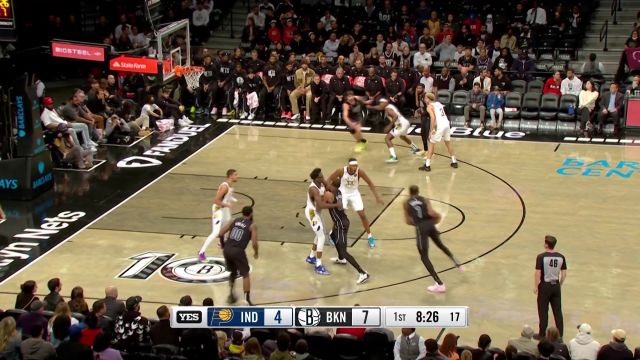 【2022年11月01日 步行者vs篮网集锦】手感火热怎么打怎么有 杜兰特连续开炮连得5分