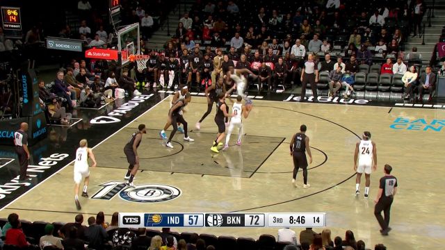 【2022年11月01日】NBA常规赛：步行者vs篮网中文解说全场回放