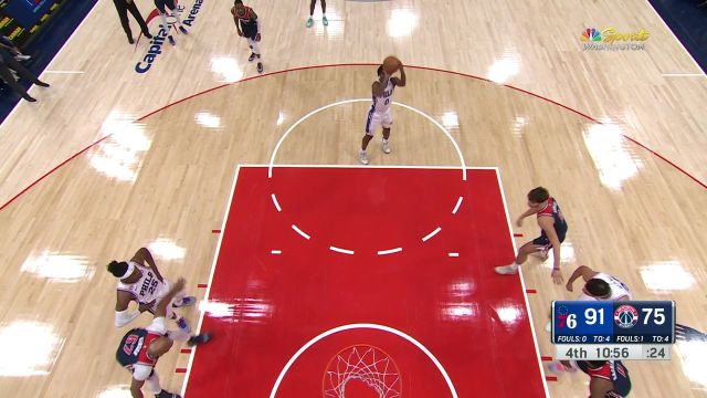 【2022年11月01日】费城vs奇才英文原声全场回放