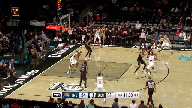 【2022年11月01日 步行者vs篮网集锦】先过我这一关再说 杜兰特遮天大帽扇晕特纳