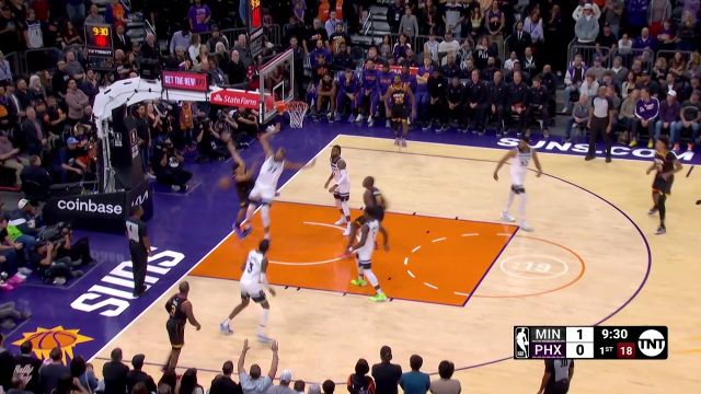 【2022年11月02日 森林狼vs太阳集锦】戈贝尔长臂一挥给布克迎头痛击 顺势起反击爱德华兹空接终结