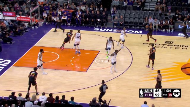 【2022年11月02日 森林狼vs太阳集锦】你怎么敢的啊！戈贝尔不防保罗吃下颜射恶果