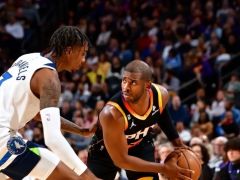 冲上西部第1！森林狼双塔遭打崩 太阳新星崛起7记三分