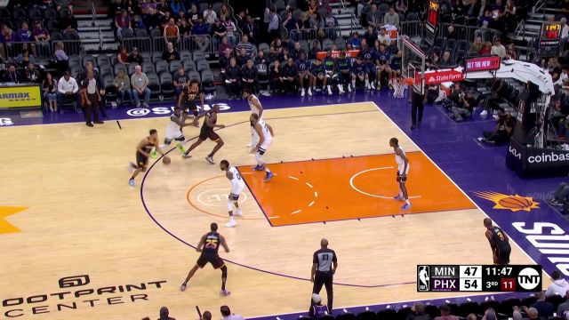 【2022年11月02日 森林狼vs太阳集锦】里突外投无所不能！布里奇斯开心吃饼连取七分