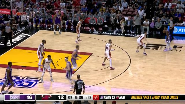 【2022年11月03日 国王vs热火集锦】萨博尼斯vs热火集锦 全场22+12+8沦为空砍