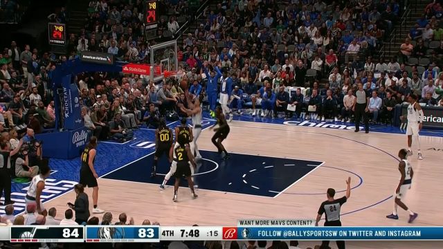 【2022年11月03日 爵士vs独行侠集锦】冷静出手杀手本色 丁威迪底角三分开火反超比分