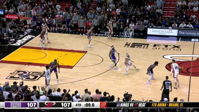 【2022年11月03日 国王vs热火集锦】国王107-110热火 希罗极限三分准绝杀国王