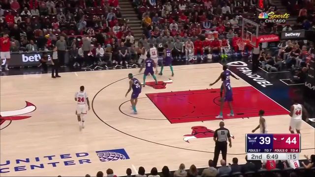 【2022年11月03日 黄蜂vs公牛集锦】黄蜂vs公牛精华回放 乌布雷空砍24分不敌对手6人得分上双