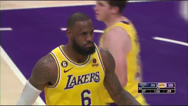 【2022年11月03日】NBA常规赛：鹈鹕vs湖人加时赛英文原声回放