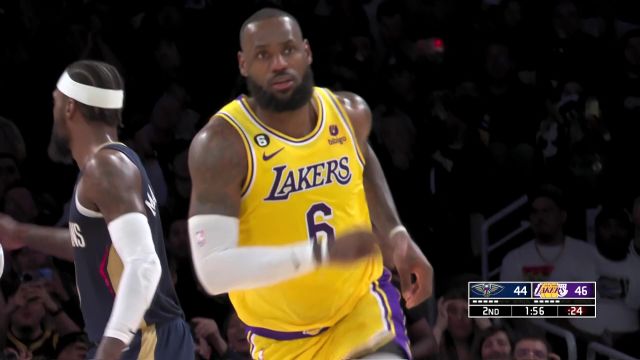 【2022年11月03日 鹈鹕vs湖人集锦】配合打出来了！湖人三巨头轮番护送扣篮助攻