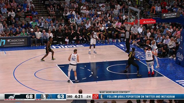 【2022年11月03日 爵士vs独行侠集锦】爵士vs独行侠精华回放 东契奇33分独行侠末节险胜爵士