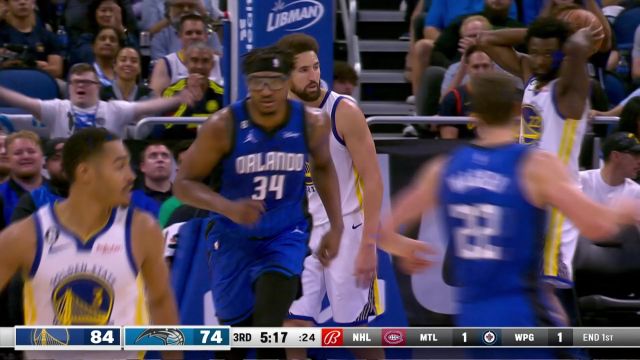 【2022年11月04日 勇士vs魔术集锦】心有灵犀一点通 瓦格纳助飞卡特空接暴扣