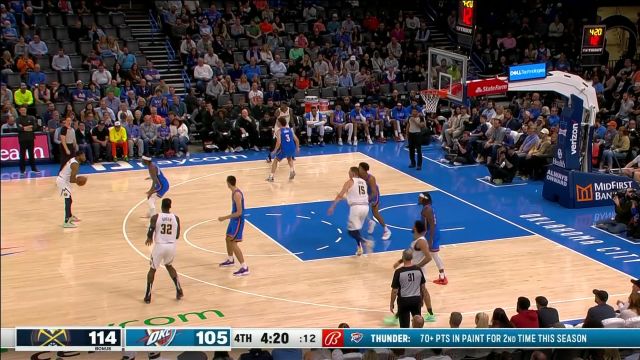 【2022年11月04日 掘金vs雷霆集锦】就是这么无解 约老师顶着防守命中2+1