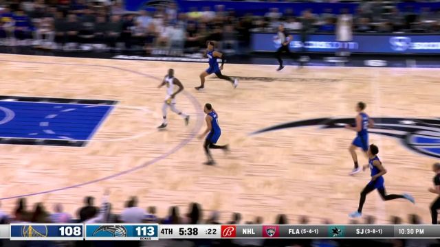 【2022年11月04日 勇士vs魔术集锦】萨格斯死亡缠绕鬼手抢断库里 反击快攻助飞班凯罗暴力虐筐