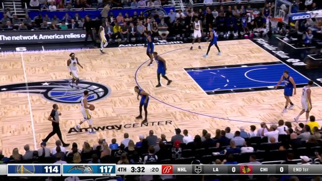 【2022年11月04日 勇士vs魔术集锦】打你一个措手不及！格林招牌佯装手递手单臂炸筐