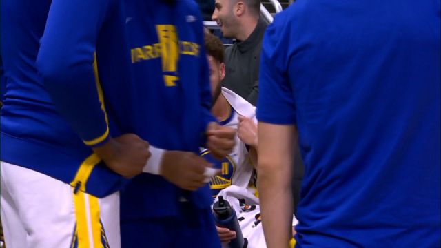 【2022年11月04日 勇士vs魔术集锦】NBA常规赛：勇士vs魔术第1节原声解说回放