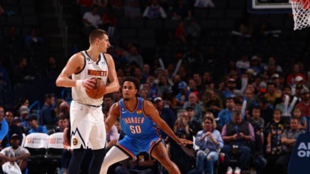 【2022年11月04日 掘金vs雷霆集锦】掘金122-110雷霆 约老师三双数据终结雷霆4连胜