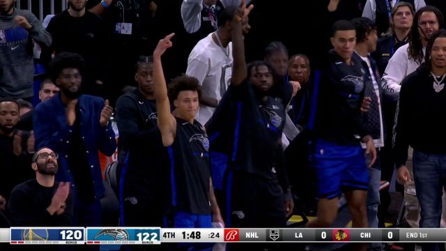 【2022年11月04日 勇士vs魔术集锦】这么大空位不就是送分？萨格斯无人防守轻松命中三分