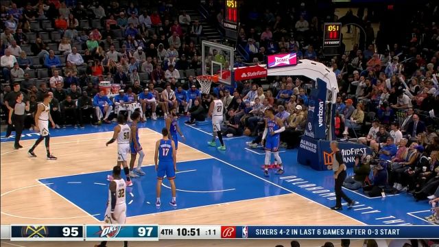 【2022年11月04日 掘金vs雷霆集锦】梦回当年！穆雷反手扣篮技惊四座