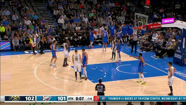 【2022年11月04日】掘金vs雷霆中文解说全场回放