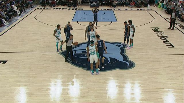 【2022年11月05日】NBA常规赛：黄蜂vs灰熊第1节英文原声回放