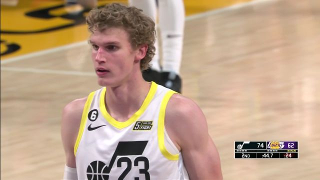 【2022年11月05日】NBA常规赛：爵士vs湖人原声解说全场回放