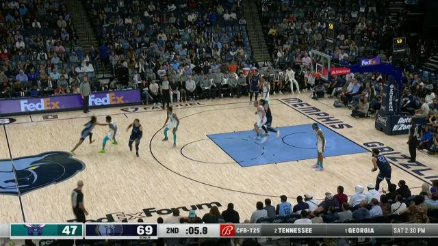 【2022年11月05日 黄蜂vs灰熊集锦】热刀切黄油 莫兰特蝴蝶穿花潇洒上篮一气呵成