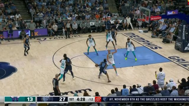 【2022年11月05日 黄蜂vs灰熊集锦】以逸待劳 布鲁克斯埋伏底角三分手起刀落