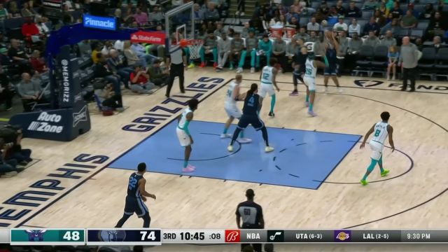 【2022年11月05日 黄蜂vs灰熊集锦】布鲁克斯vs黄蜂集锦 全场23分三分7中6轰炸篮筐