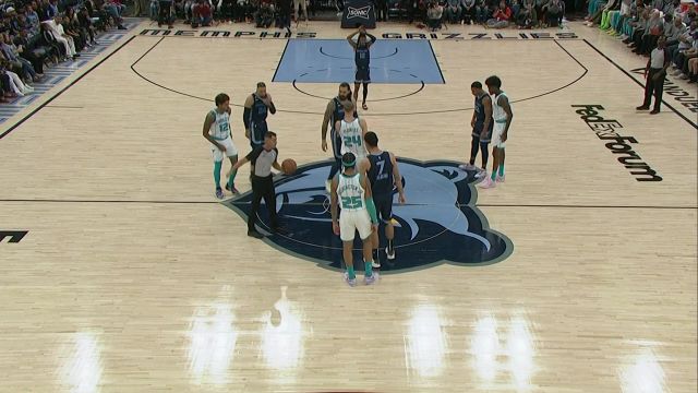 【2022年11月05日】NBA常规赛：黄蜂vs灰熊第1节英文原声回放